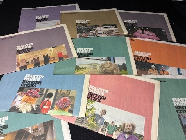 Martin Parr - Guardian City Projects (10 NEWSPAPERS+BOX, SUPER FRESH CONDITION) - 2008 #1.0