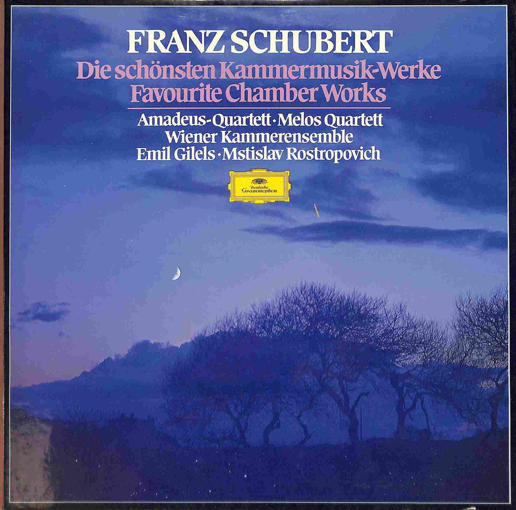 Franz Schubert - 5 x Box Sets + 4 x LPs - 46 x records in total - 多个标题 - LP 盒套装 - 1970 #4.3