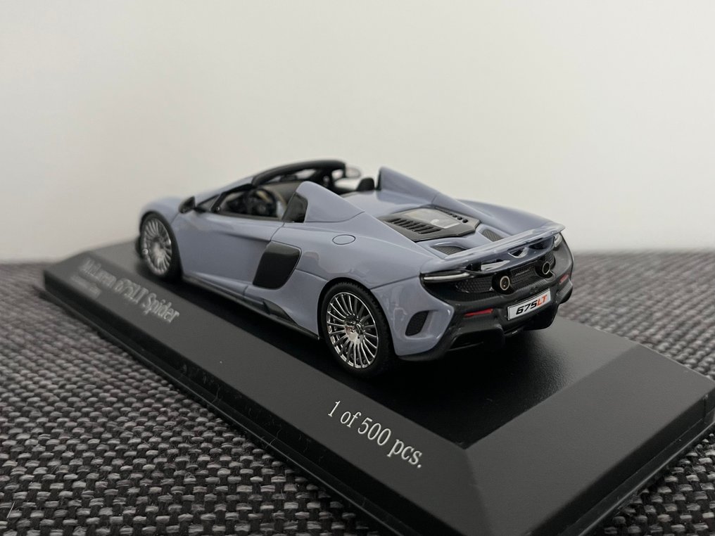Minichamps 1:43 - Modelsportsvogn - McLaren 675LT Spider - Paul’s Model Art #3.2