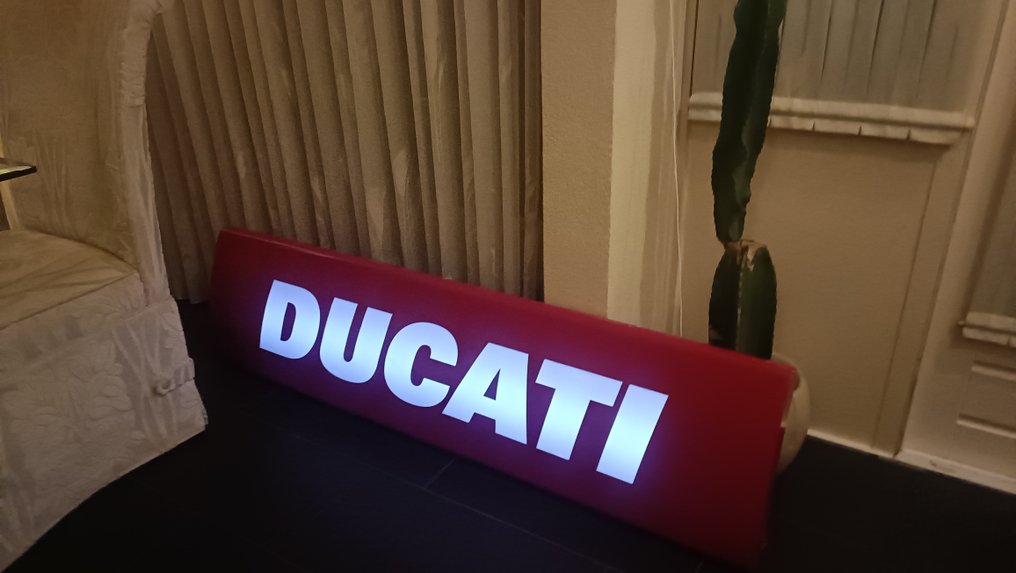Ducati - DUCATI illuminated advertising sign - Lightbox - Aluminium, Polypropylene #4.3