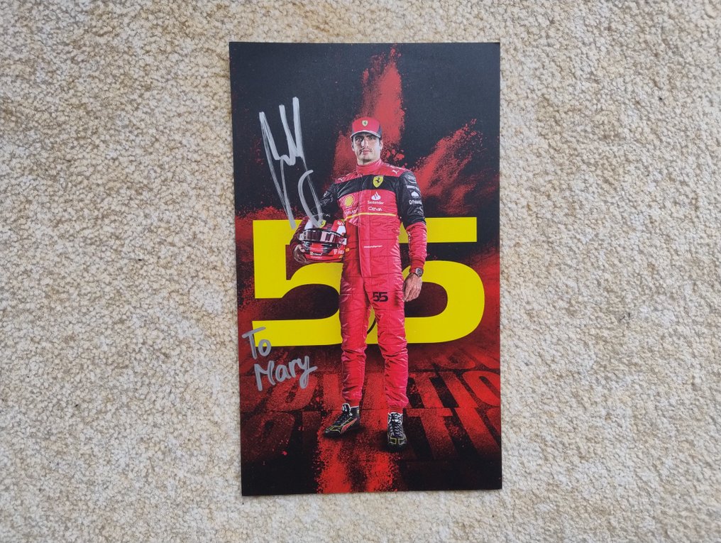 Ferrari - Sainz Carlos - 2024 - Fancard #1.0