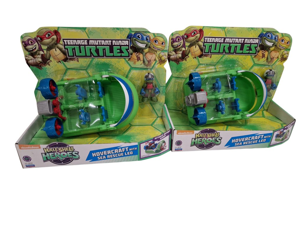 Half-Shell Heroes - Leke-kjøretøy 2x Hovercraft with Sea Rescue LEO - 2010-2020 #1.0