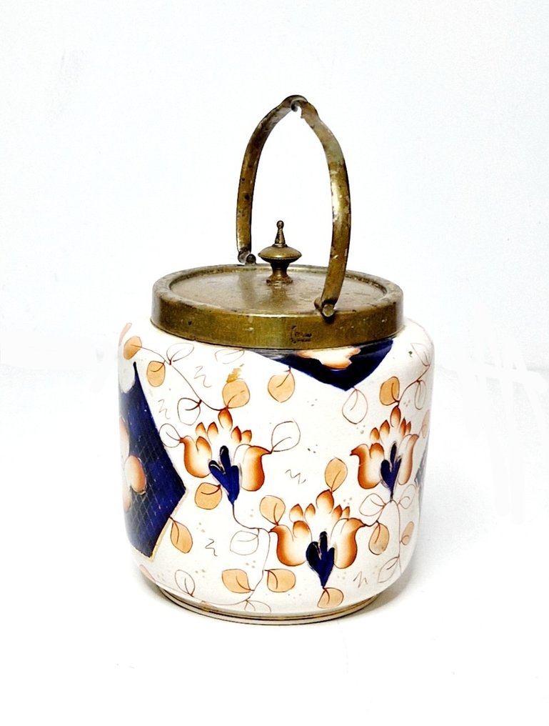 Jar - Ceramic, epns - Biscuitpot #3.2