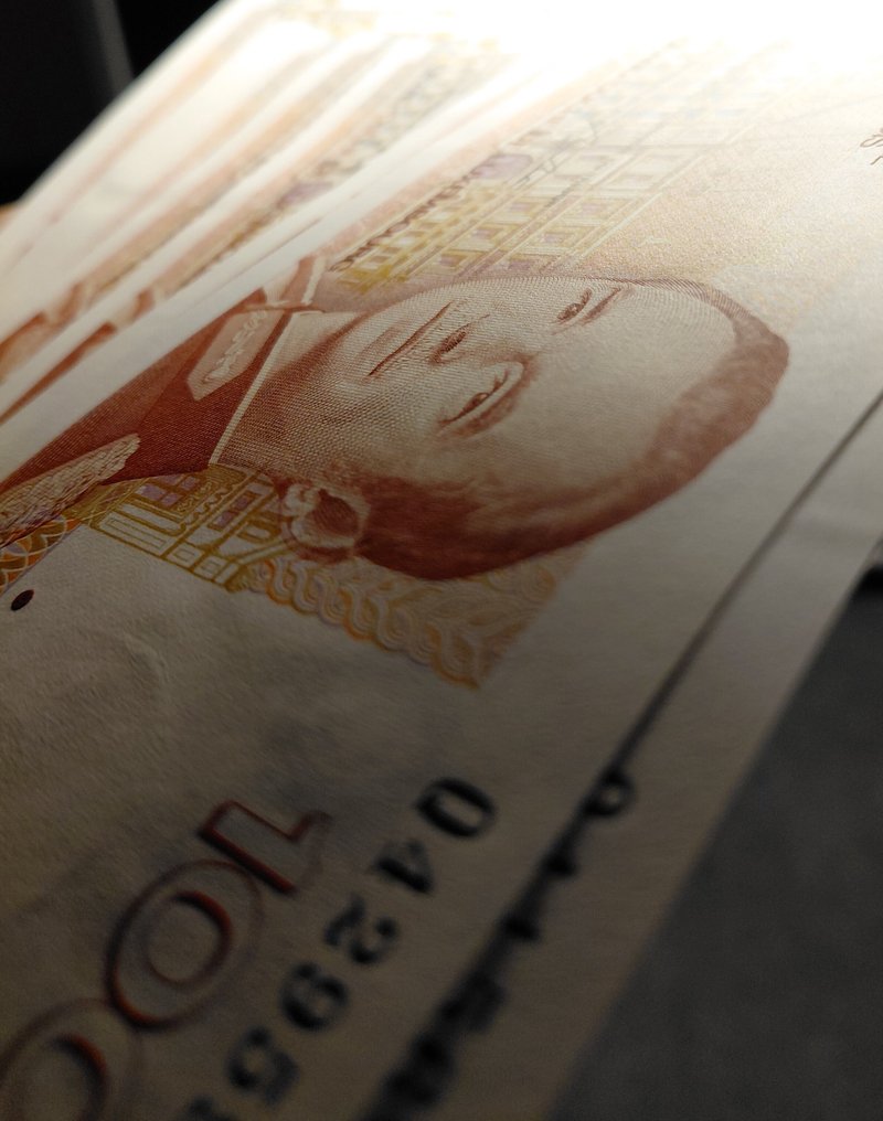 Luksemburg. - 10 x 100 Francs - ND (1986) - Consecutive - Pick 58b (Bez ceny minimalnej
) #1.0