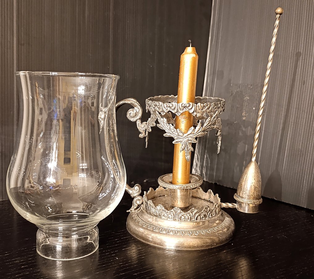 stile Edoardiano, 26 cm - Castiçal - Prateado #3.2