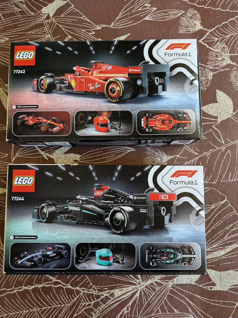 LEGO Set - Speed Champions - Ferrari SF-24; Mercedes-AMG Petronas W15 E Performance #1.0