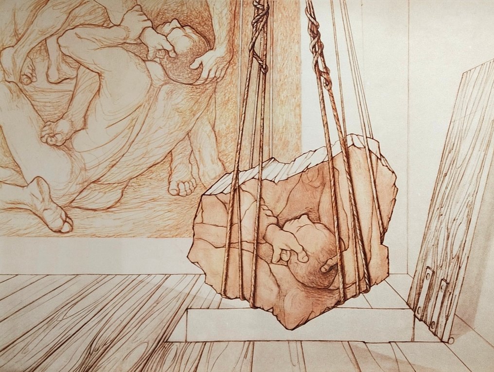 Fabrizio Clerici (1913-1993) - I Corpi di Orvieto #1.0