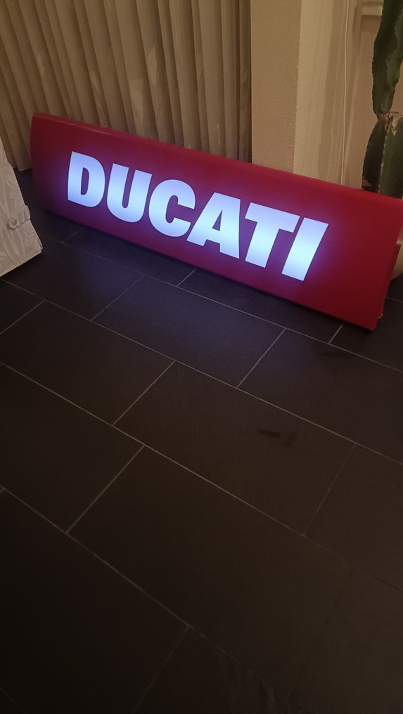 Ducati - DUCATI illuminated advertising sign - Lightbox - Aluminium, Polypropylene #1.0