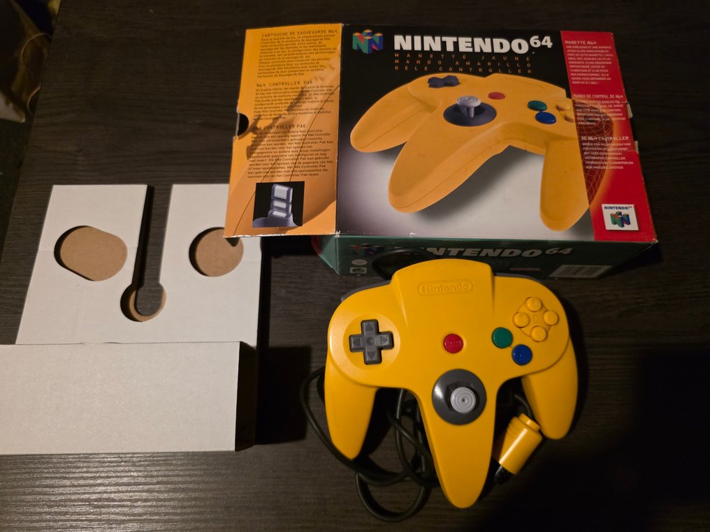 Nintendo - N64 - Nintendo 64 Controller yellow - Videospiel - In Originalverpackung #1.0