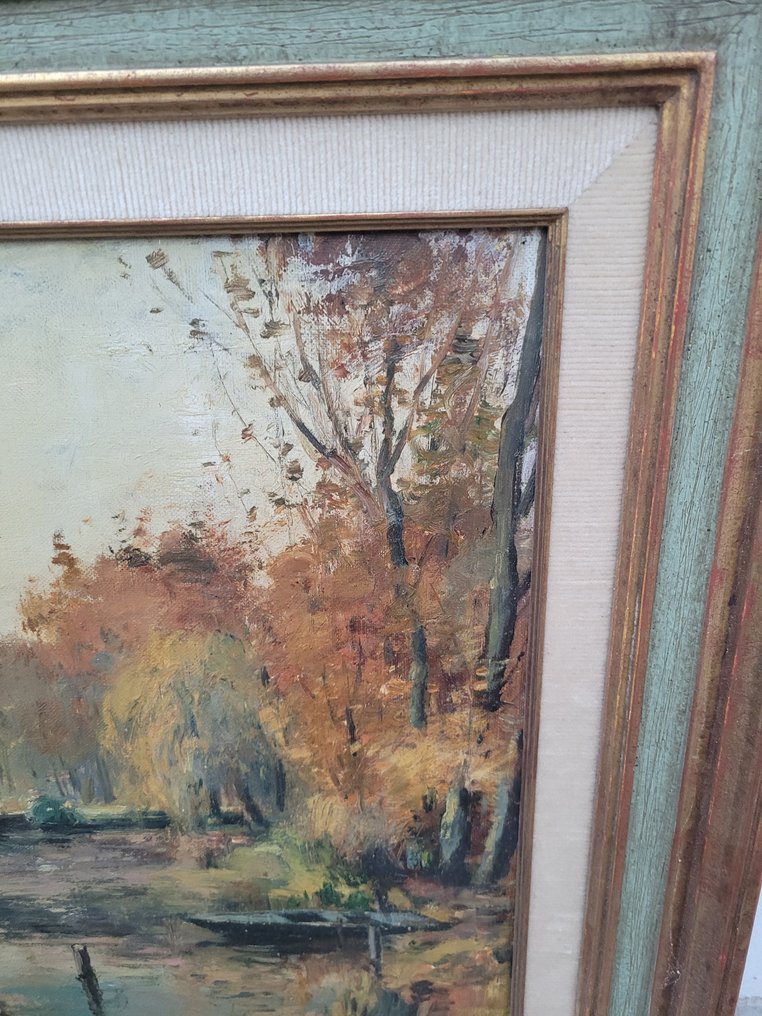 Stanislas Warnie (1879-1958) - Lac dans la forêt #3.2