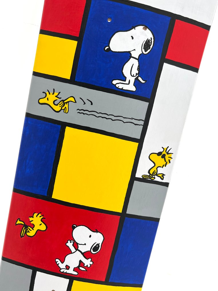 PAAPI (1986) - Snoopy x Mondriaan Skatedeck #4.3