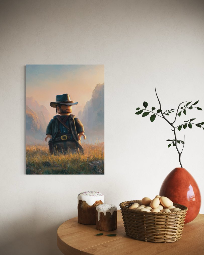 SDIMART - Arthur Morgan Red Dead Redemption Lego Style Limited Edition #3.2