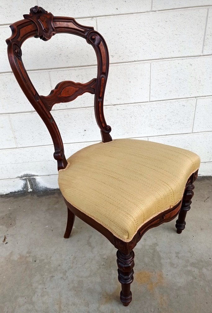 Scaun - Nuc - În patina originală #1.0