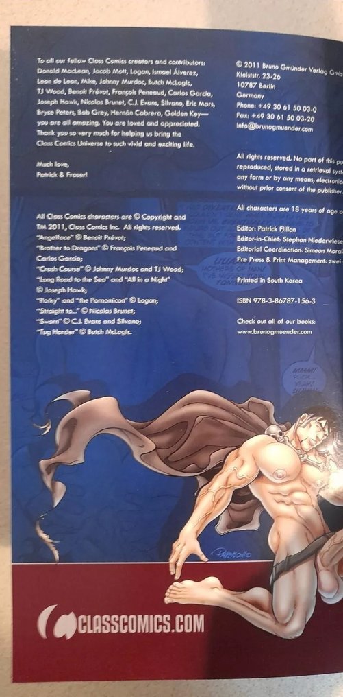 Patrick Fillion - Heroes with Hardons: The Big Book of Class Comics - 2011 #4.3