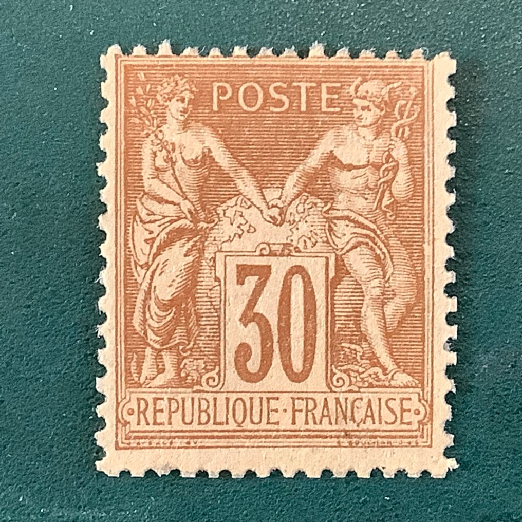 Frankrijk 1881 - 30 cent Sage type II - Yvert 80 #1.0