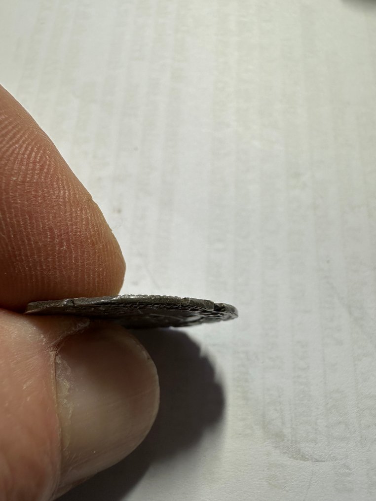 Franciaország. Charles IX (1560-1574). 1/2 Teston 1575-G, Poitiers (Nincs minimálár) #2.1