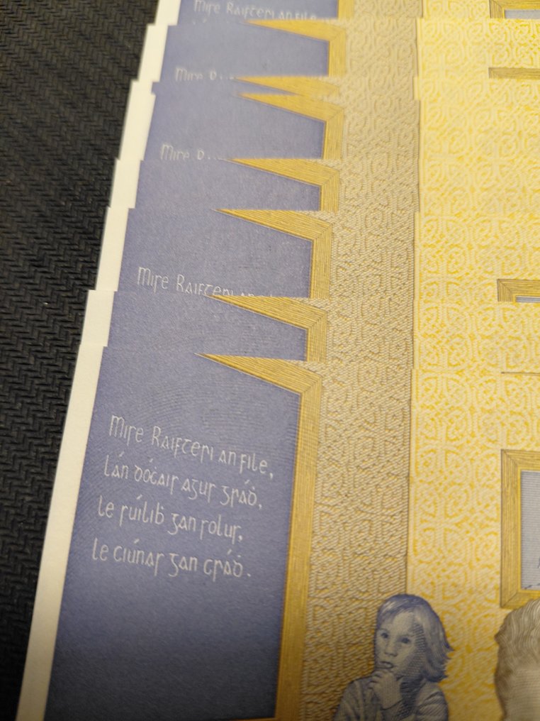 Ireland Republic. - 8 x 5 Pounds - 1994/1999 - Pick 75b  (No reserve price) #4.3