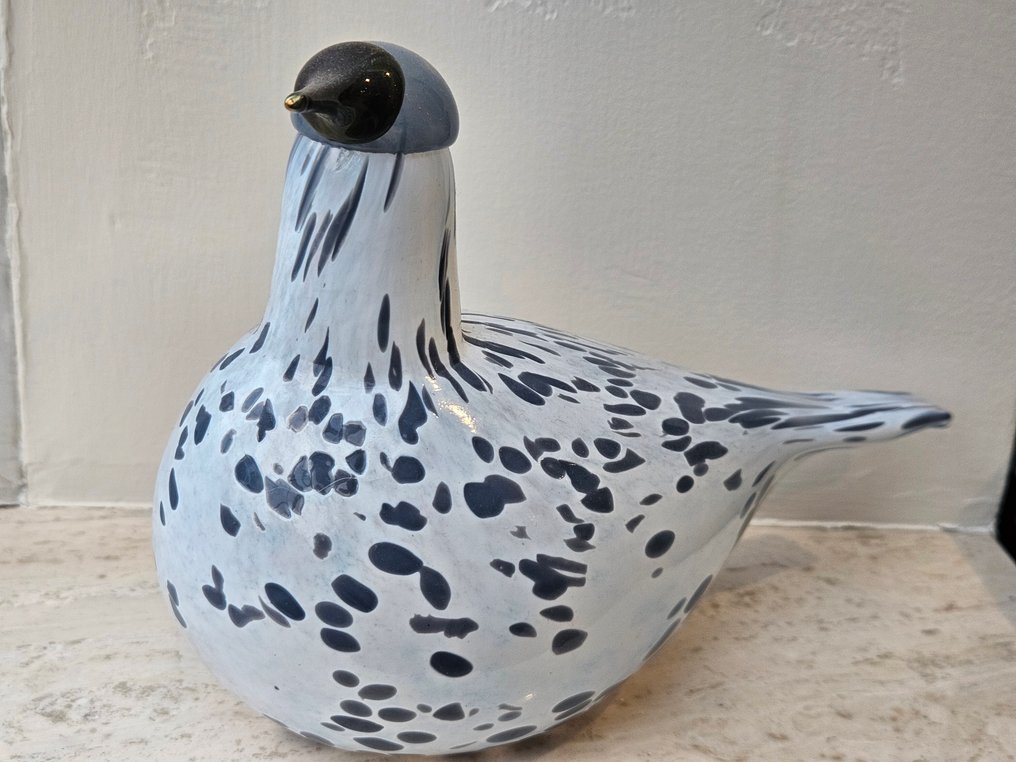 Iittala - Oiva Toikka - Beeld, Kulorastas - 13.5 cm - Glas - 2013 #1.0