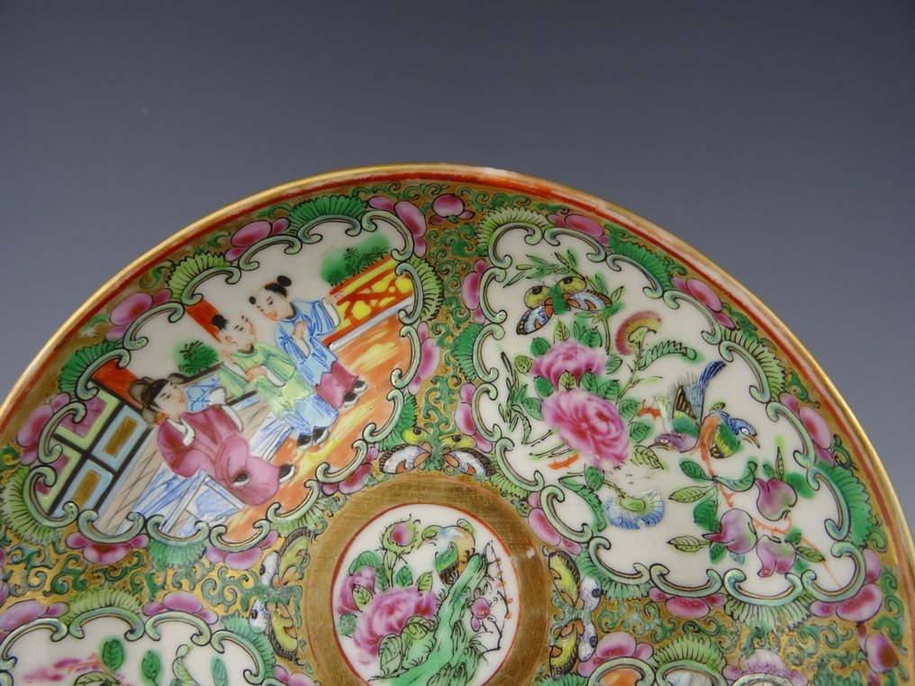 Tazza e piattino - Porcellana - XIX secolo #2.1