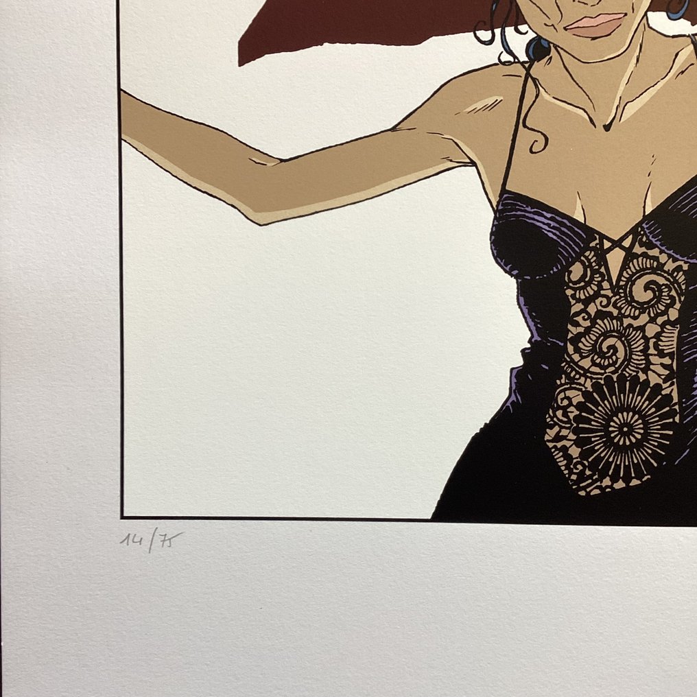 Philippe Francq - 1 Silkscreen - Largo Winch - 20 secondes #2.1