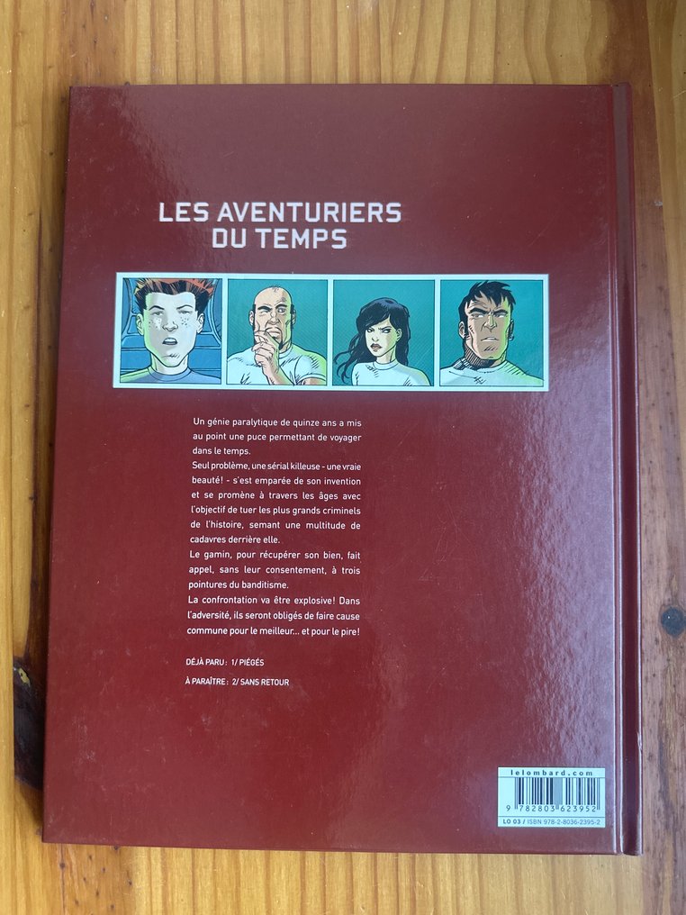 Les Aventuriers du temps T1 + T2 + 2x dédicace - 2x C - 2 Album - Πρώτη έκδοση - 2008/2009 #4.3