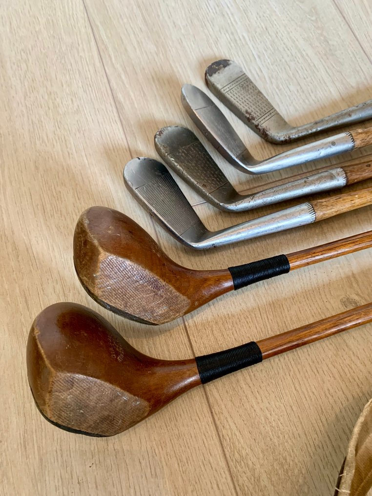 Antikes Hickory-Golfset  #2.1