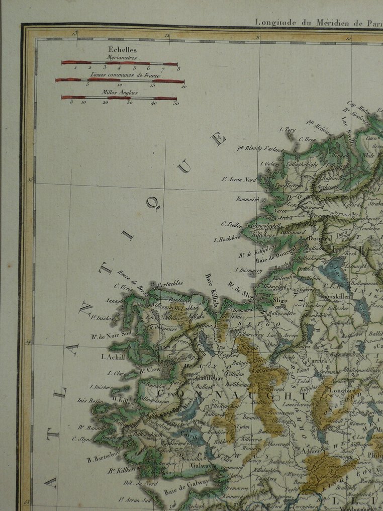 Ιρλανδία - Βόρειο Ιρλανδία; P. Lapie - Irlande - 1809 #4.3