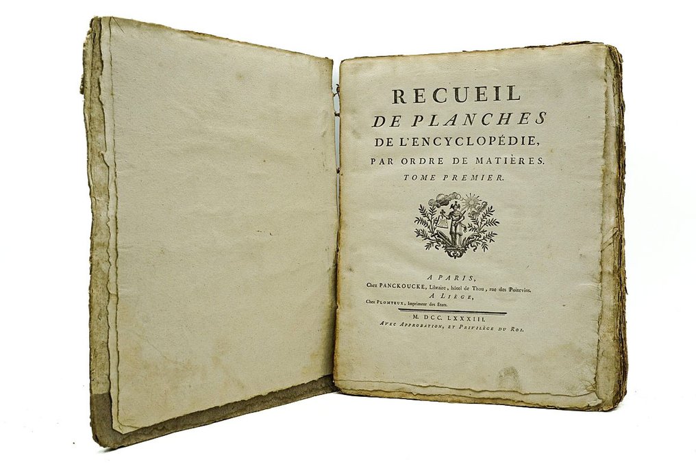 Denis Diderot / Renaud Bénard - Recueil de planches de l'Encyclopédie, par ordre de matières - 1783 #4.3