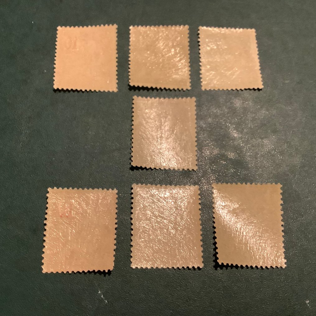 Γαλλία 1900 - Τύπος Mouchon I και II - MNH - Yvert 112/118 #3.2