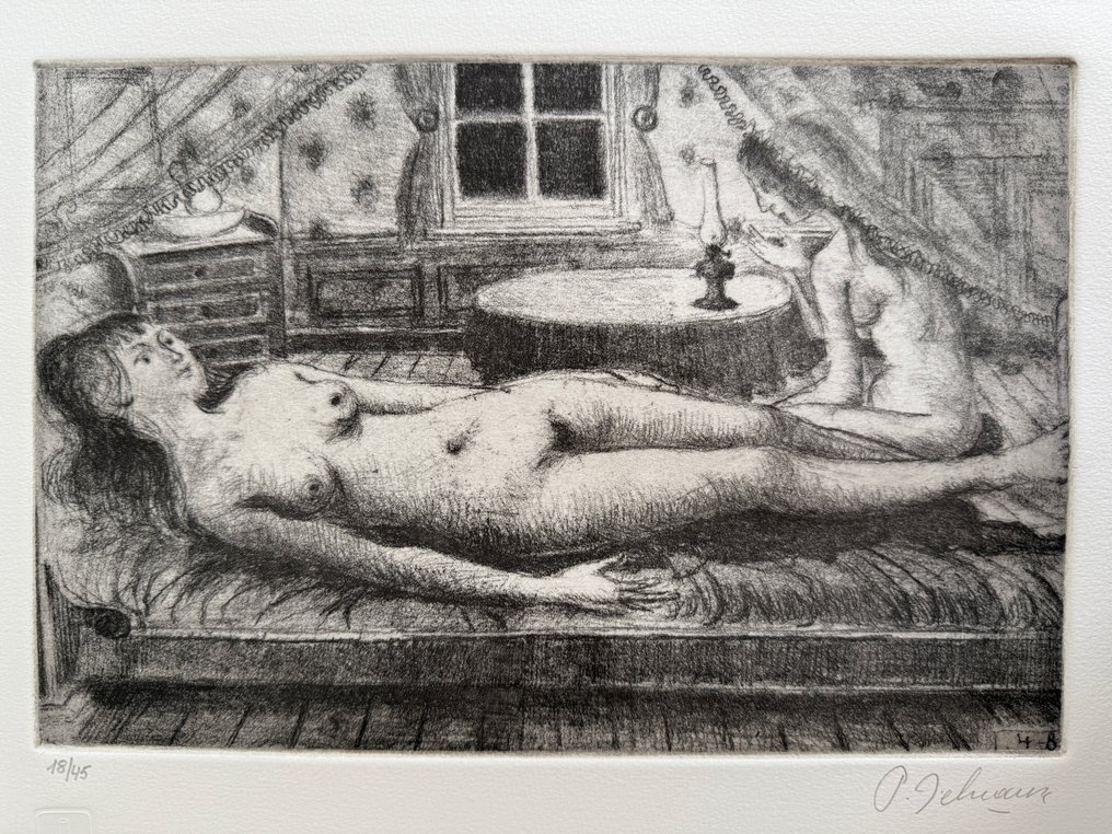 Paul Delvaux (1897-1994) - La Veillée #1.0