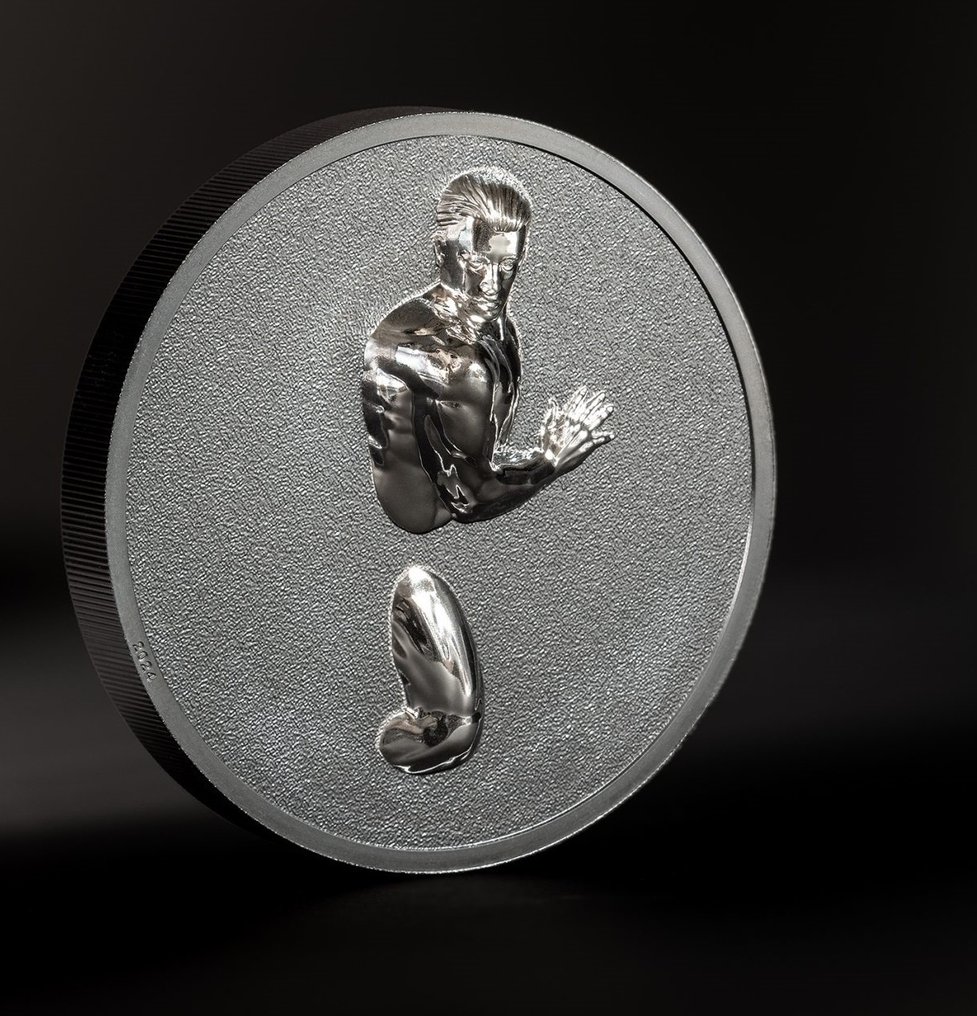 Palau. 20 Dollars 2024 Out Of The Dark - 3 Oz (.999) Proof #4.3