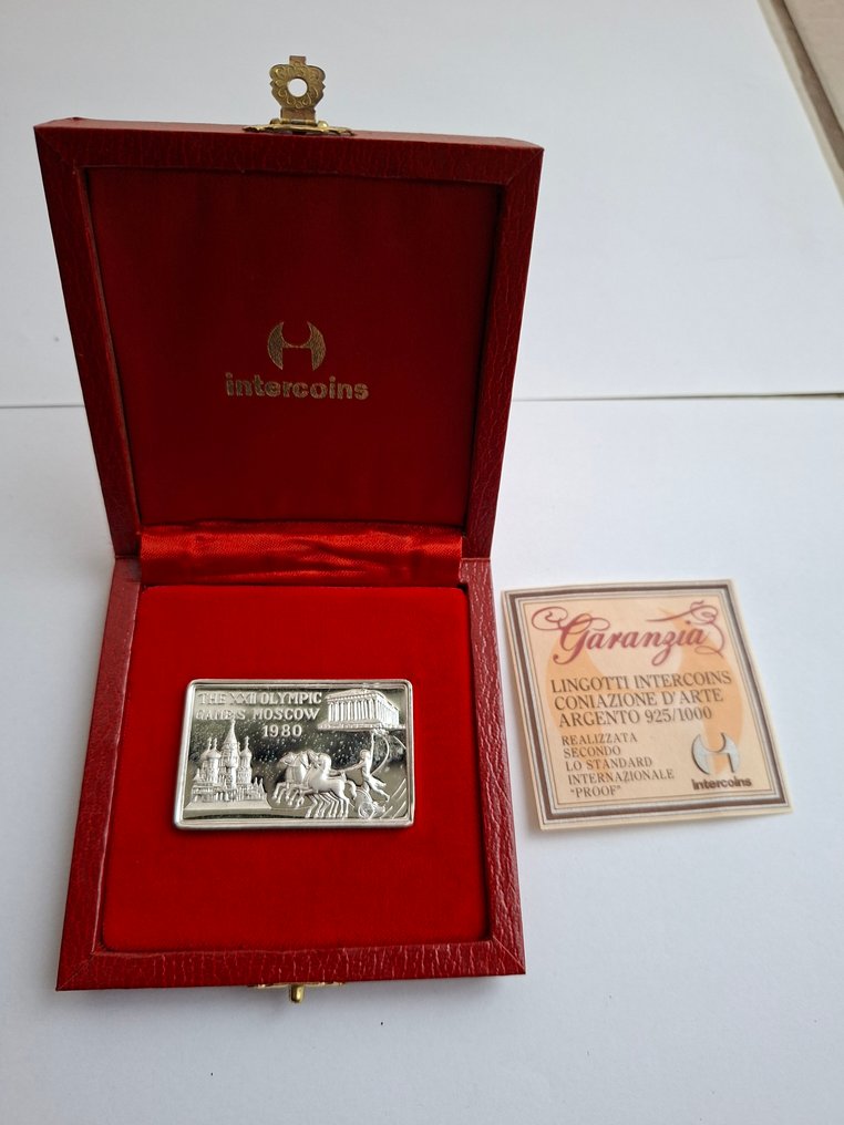 50 grams - Silver .925 - intercoins - With certificate  (No reserve price) #1.0