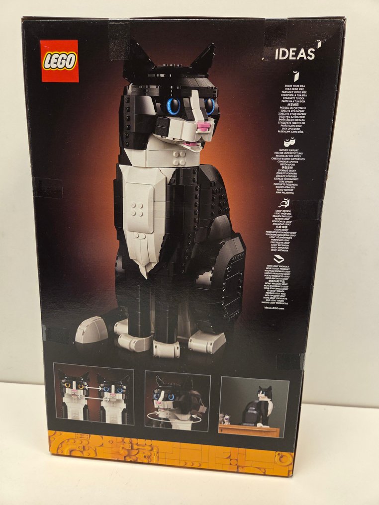 Lego Σετ - 21349 - Ideas (CUUSOO) - Tuxedo Cat #3.2