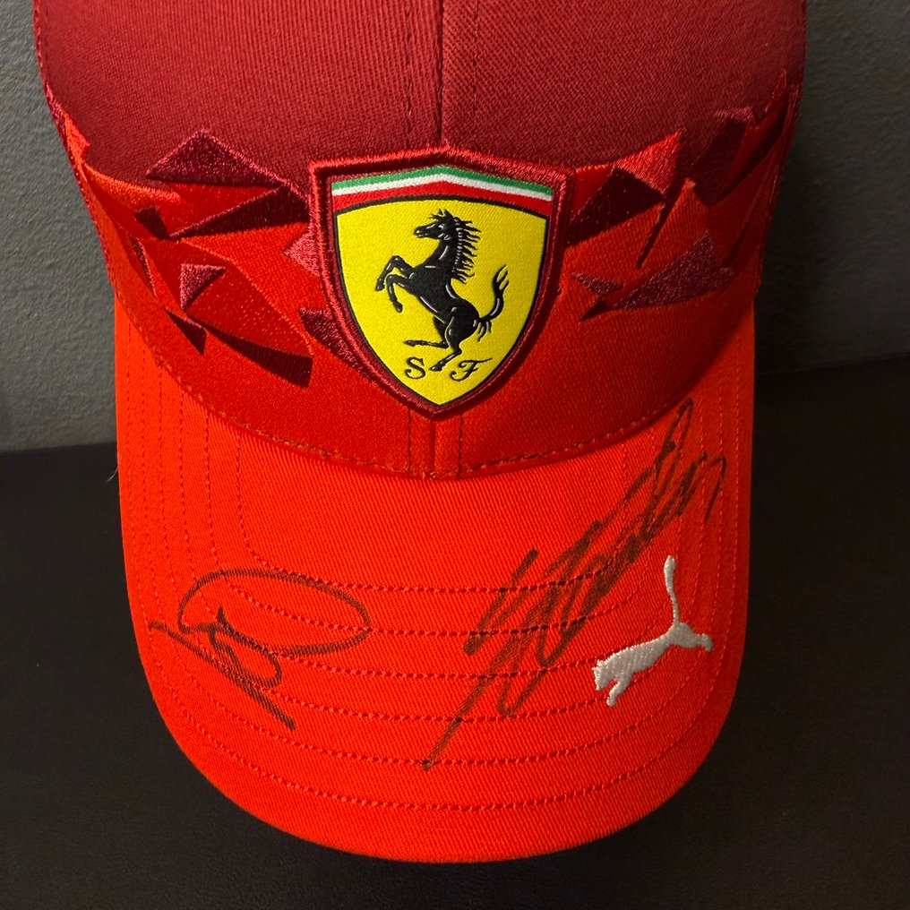 法拉利 - F-1 一级方程式 - Charles Leclerc & Lewis Hamilton - Las Vegas Gp 2025 - Limited Edition - 2025 - 运动帽 #1.0