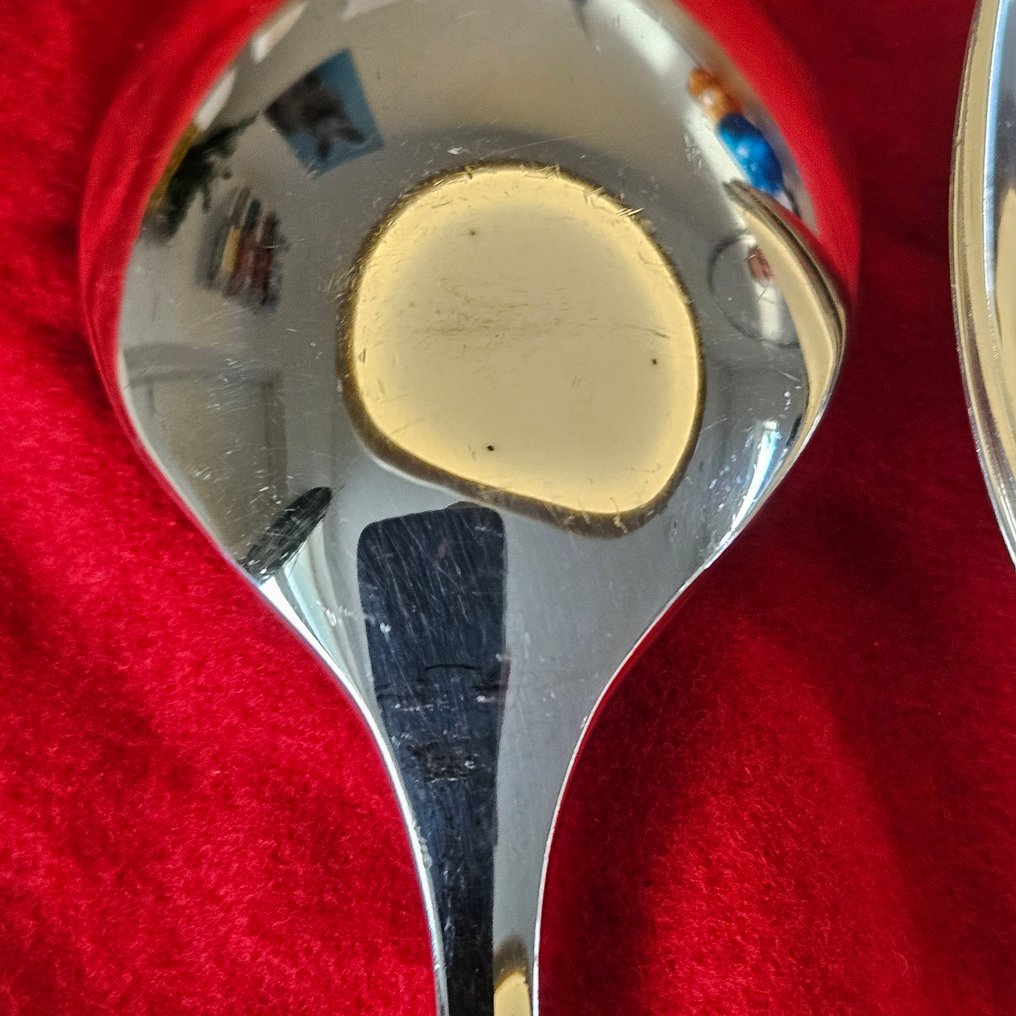 Robbe & Berking - 餐具套装 (18) - Dante - .925 银 #3.2