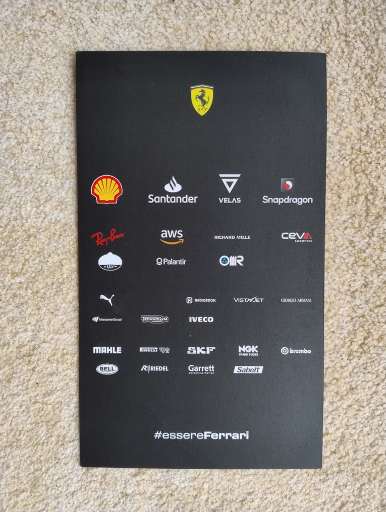 Ferrari - Sainz Carlos - 2024 - Fancard #1.0