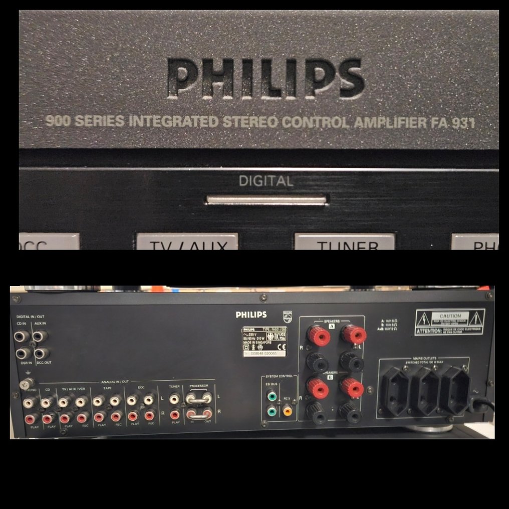Philips - FA931 + CDC925 + FT920 Hi-fi set - Multiple models #3.2