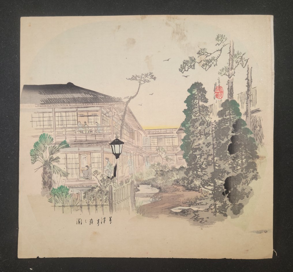 Enro-tsuki bukken - 未知藝術家 - 日本 - 明治時期（1868-1912）  (沒有保留價) #1.0