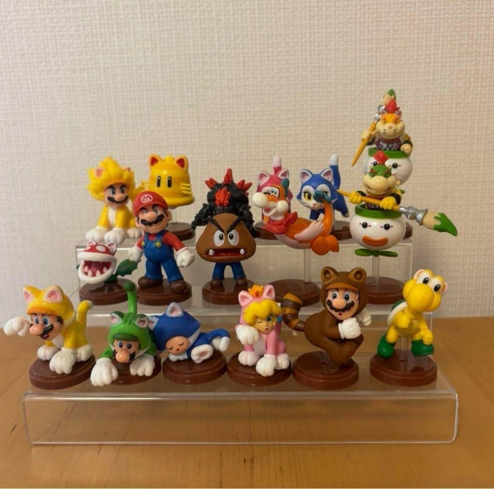 ChocoEgg - 小塑像 - Mario Fury World Complete Set with Secret Figures (15) - 塑料 #3.2