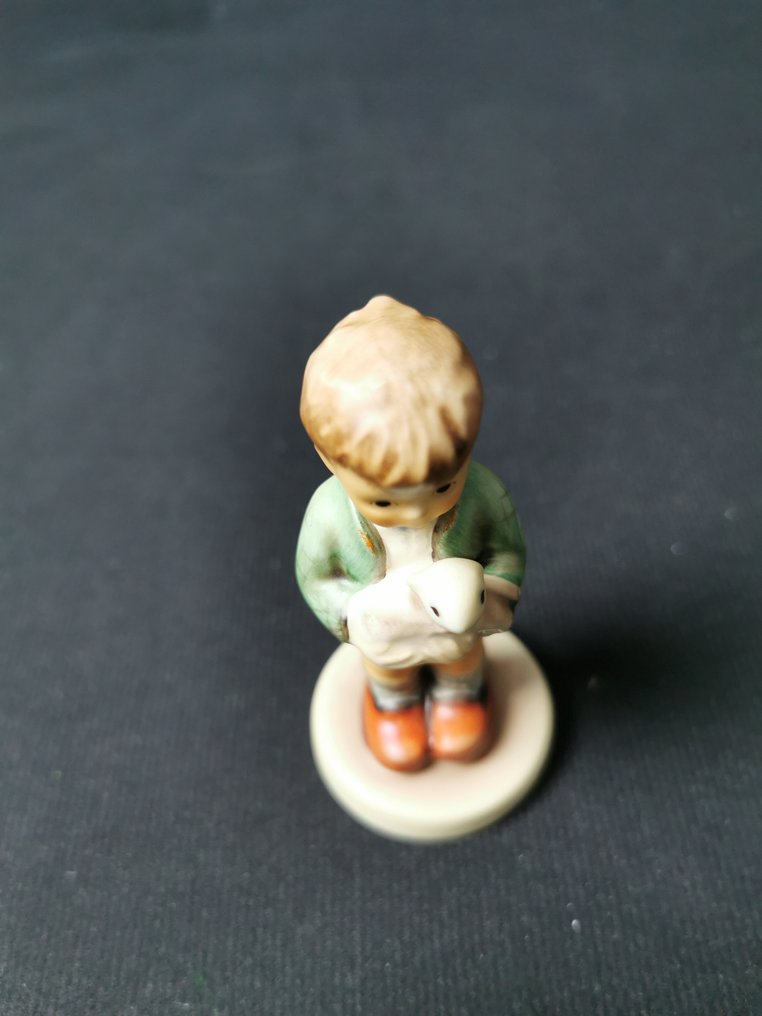 Statuette, Vintage Hummel Goebel - Statuetta "I'll protect him sai inicht bang" #1987 - Al 10cm - TMK6 - 10 cm - Porcelain #4.3