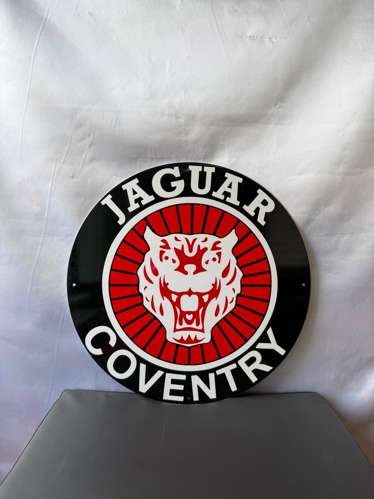 Sign - Jaguar - Jaguar Coventry - Garage & Man Cave Sign - XL 500 mm #1.0