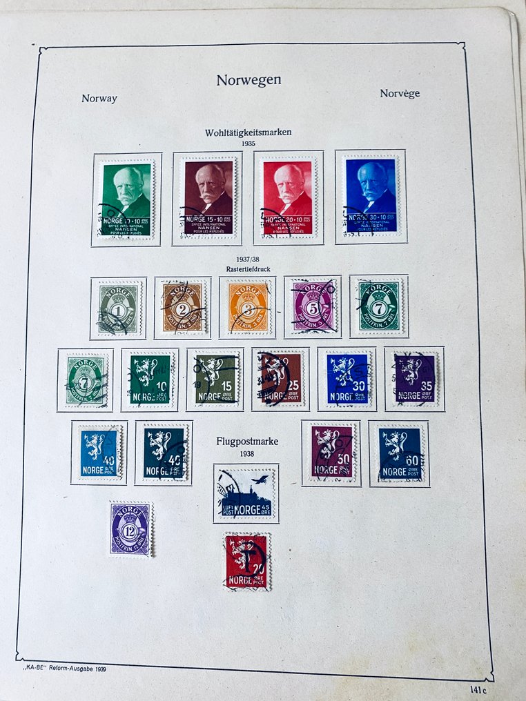 挪威  - Collectie Noorwegen Klassiek #4.3