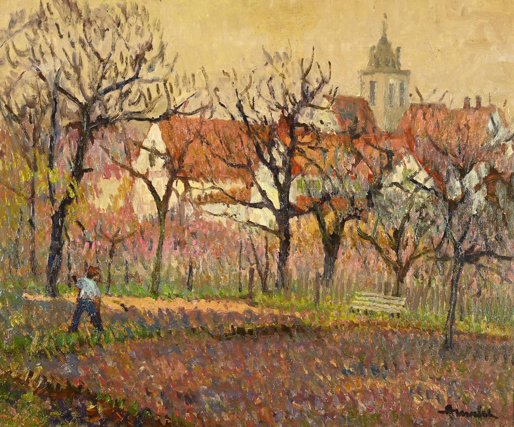 Albert Malet (1905-1986) - Epiais Rhus, Val d'Oise #1.0