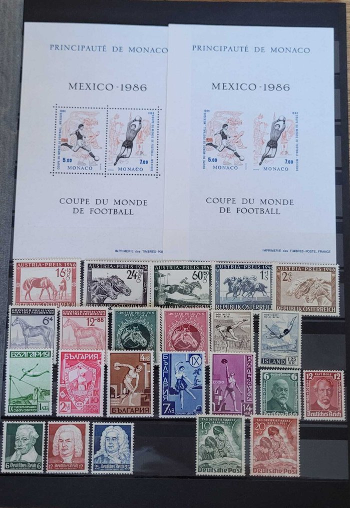 世界  - 邮票、邮票册和首日封收藏 #3.2