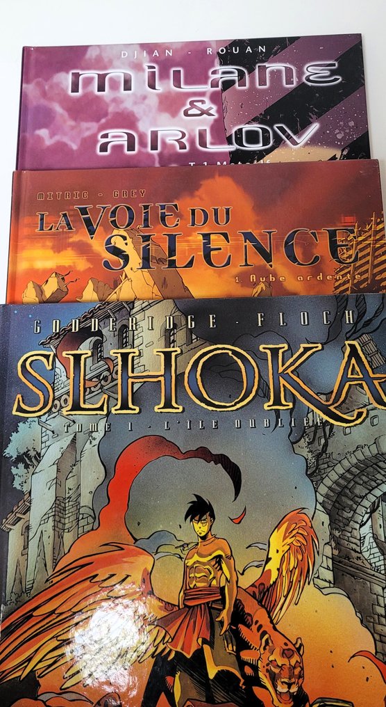 Slhoka T1 à T4 + La Voie du Silence T1 + T2 + Milane & Arlov T1 + T2 - 8x C - 8 Album - First edition - 1999/2010 #1.0