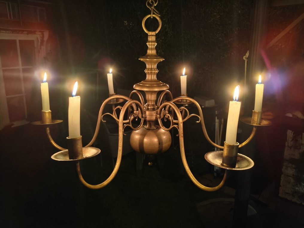 Lysekrone - Bronze - Kandelaar-kronluchter #2.1