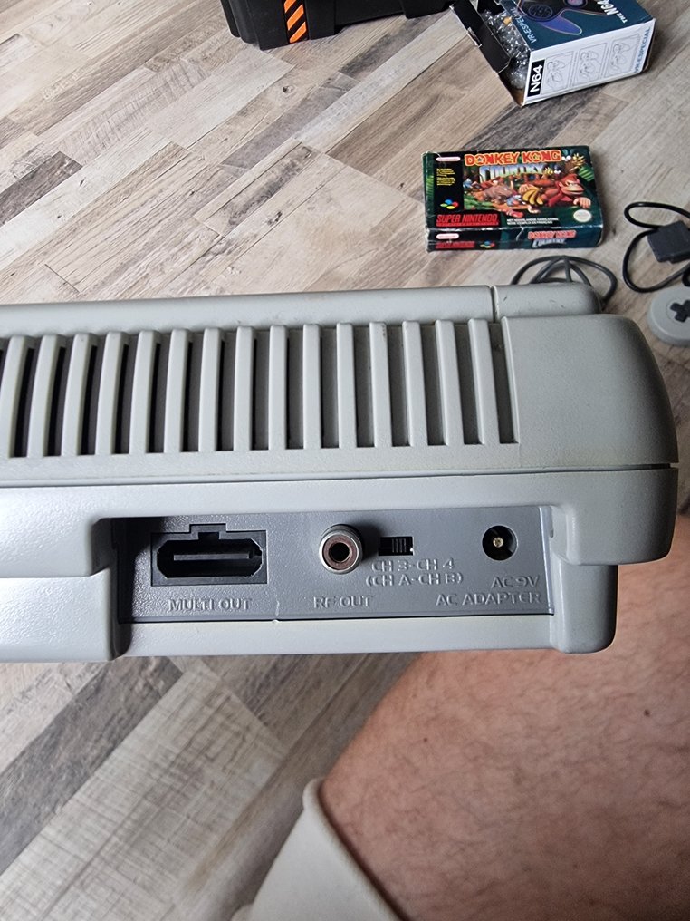 Nintendo - Snes - Super Nintendo Entertainment System met Donkey Kong Country - 视频游戏机+游戏 - 无原装盒 #3.2
