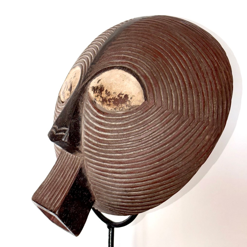 Kifwebe 面具 – Bwadi Bwa Kifwebe 社团 – 宋盖/卢巴族 – 刚果民主共和国 - Bakongo - 刚果（金）  (没有保留价) #2.1