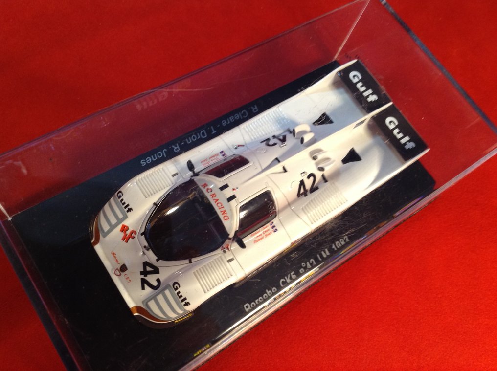 Spark 1:43 - Machetă mașină de curse - ref. #S2001 Porsche 935 CK5 Kremer Gr5 "Gulf" Le Mans 1983 #42 Cleare/Dron/Jones - Calitate excelentă - ediție limitată #1.0