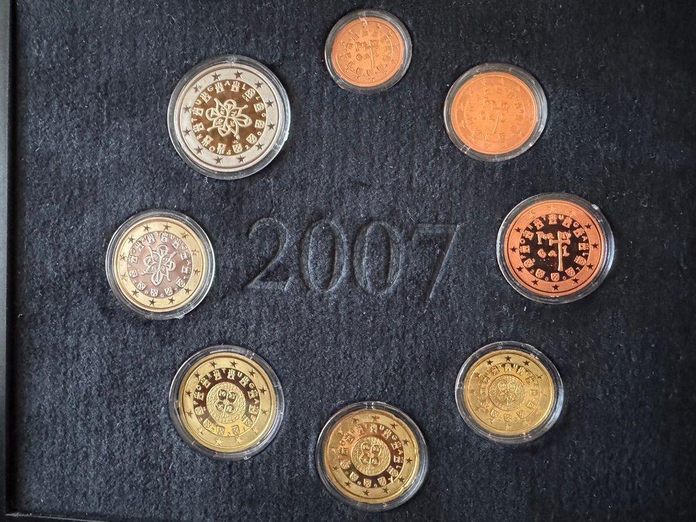 Portugal. Proof Set 2007 (Utan reservationspris) #1.0